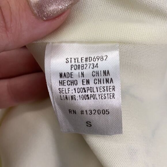 Entro Floral Tie Neck Bell Sleeve Dress - Picture 6 of 6